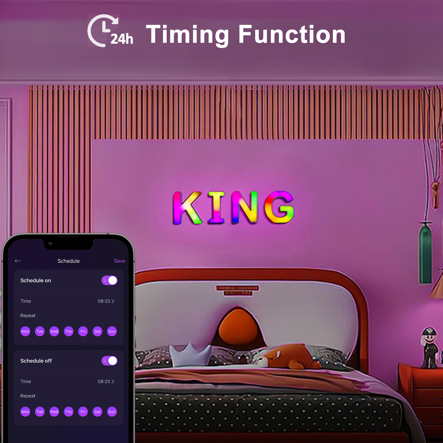 Smart LED Letter & Number Ligh - đánh giá và giá Smart Home Poster