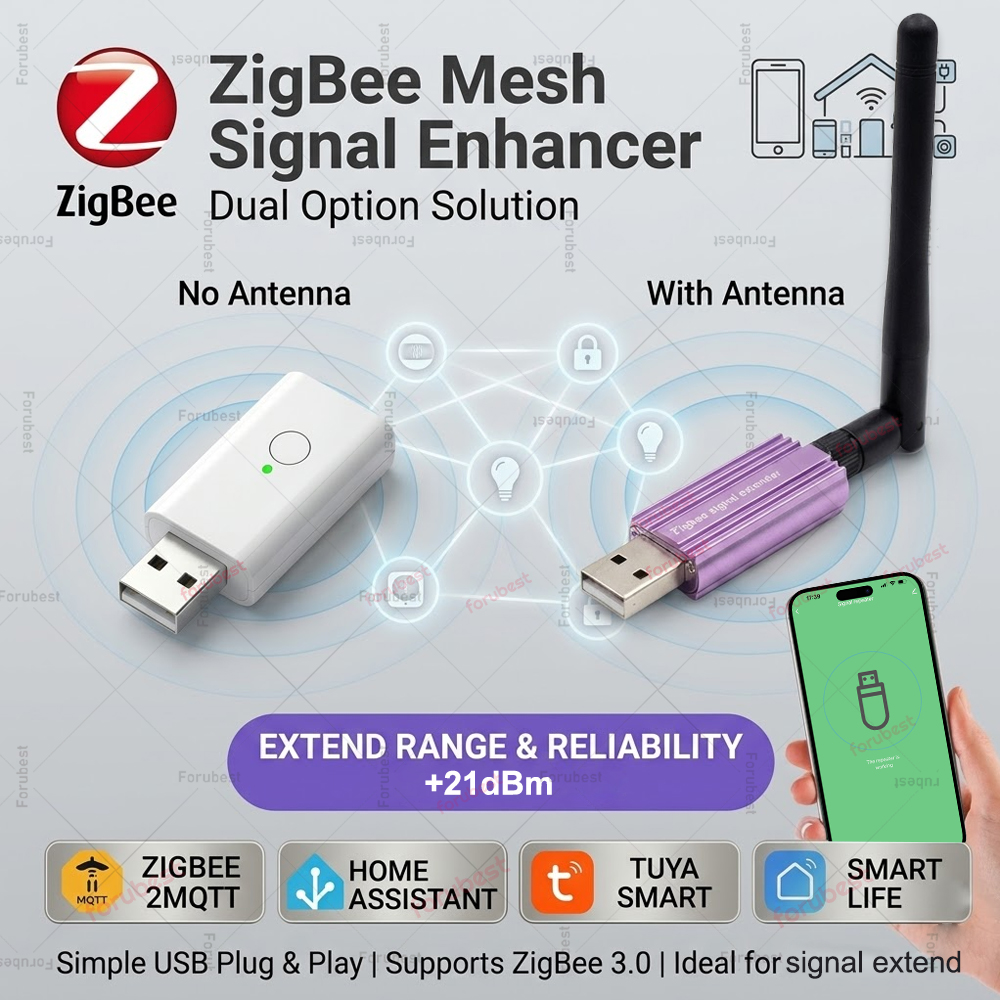 ZigBee Signal Repeater USB Sig - đánh giá và giá Smart Home Mqtt