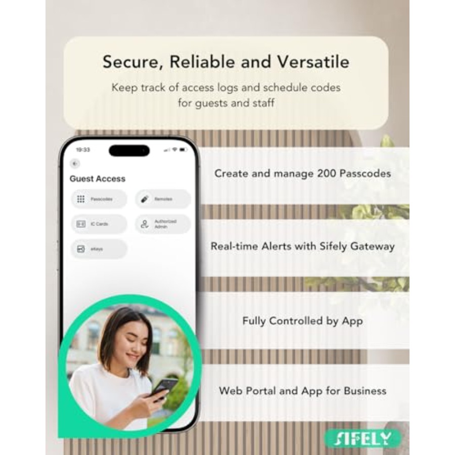 Keyless Entry Smart Deadbolt w - đánh giá và giá Airbnb Smart Home
