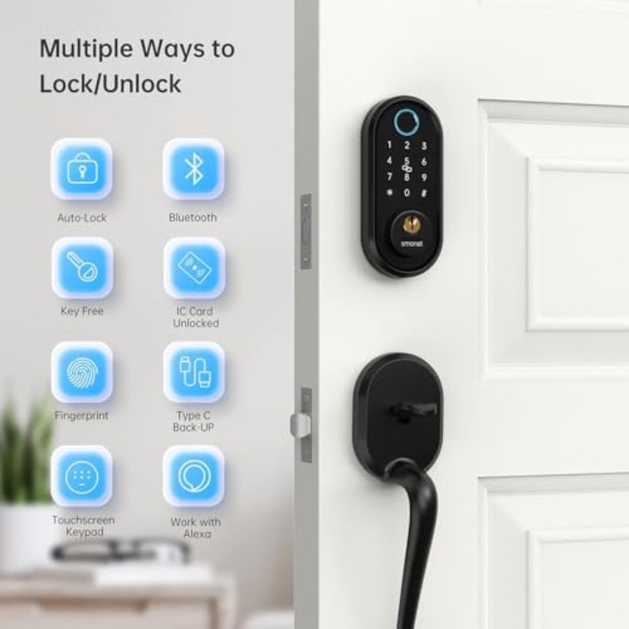 Smart Fingerprint Keyless Entr - đánh giá và giá Airbnb Smart Home