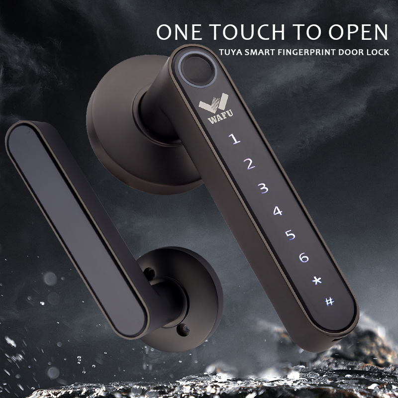 WAFU 016 Fingerprint Smart Doo - đánh giá và giá Airbnb Smart Home