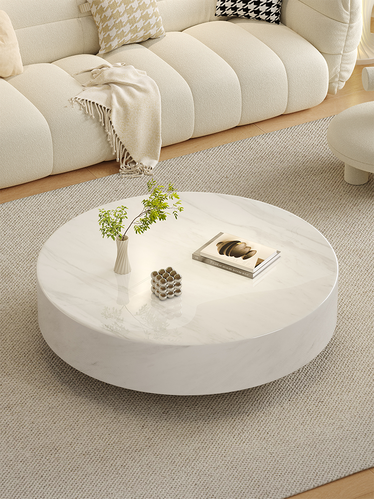 Italian Minimalist Round Marbl - đánh giá và giá Smart Home Living Room