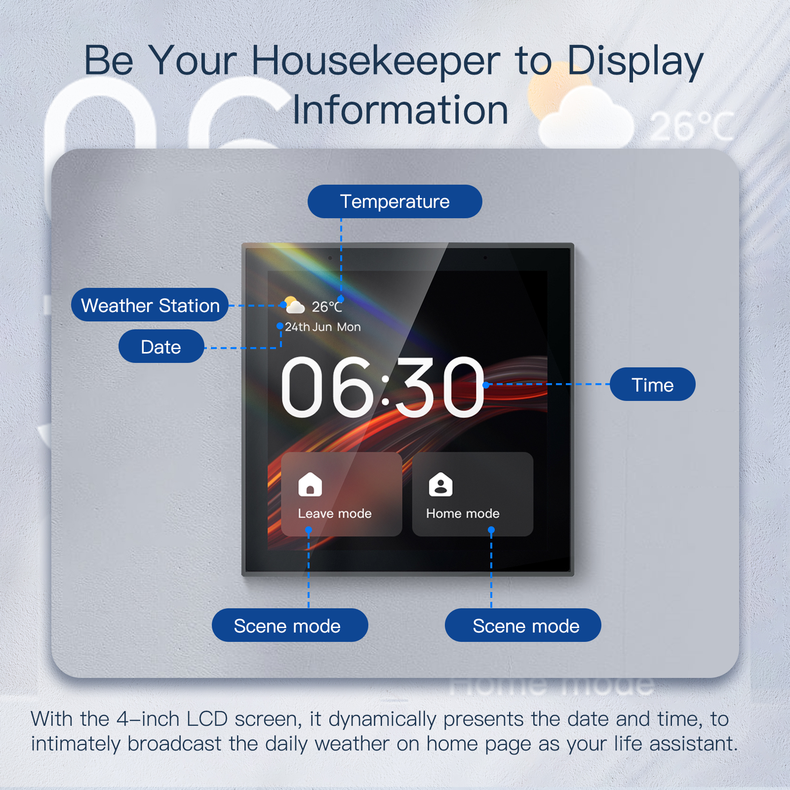 2026 Golden Security TPP01 4 I - đánh giá và giá Smart Home Voice Assistant