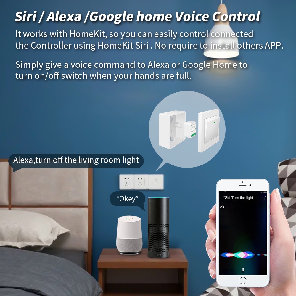 Sixwgh Smart WIFI Switch Compa - đánh giá và giá Smart Home Hub Apple