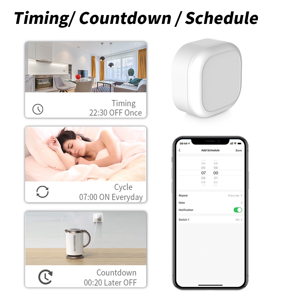 Sixwgh Smart WIFI Switch Compa - đánh giá và giá Smart Home Hub Apple