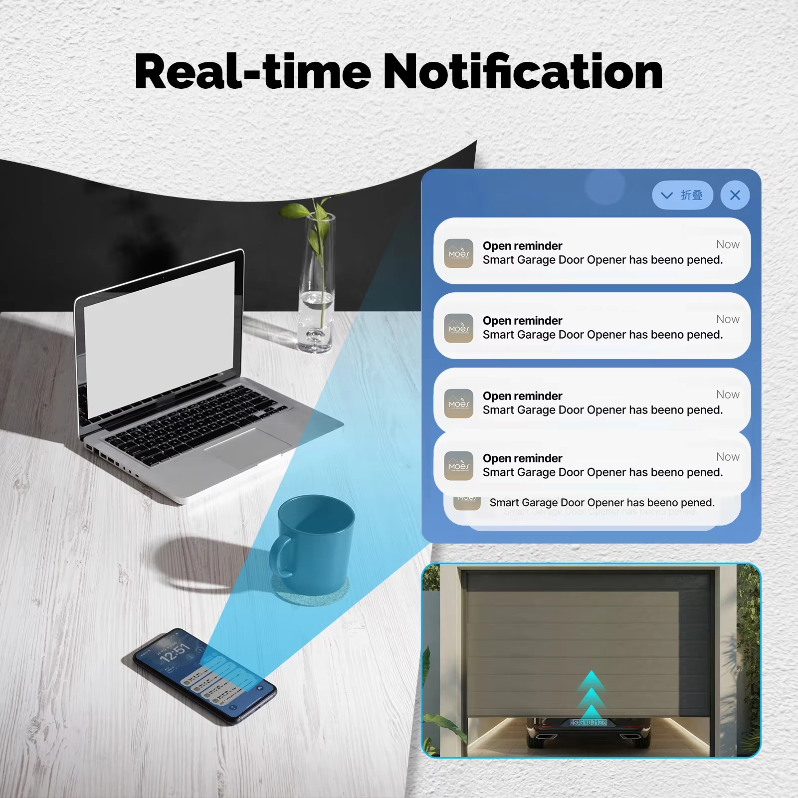 MOES Zigbee Garage Door Contro - đánh giá và giá Smart Home Voice Assistant