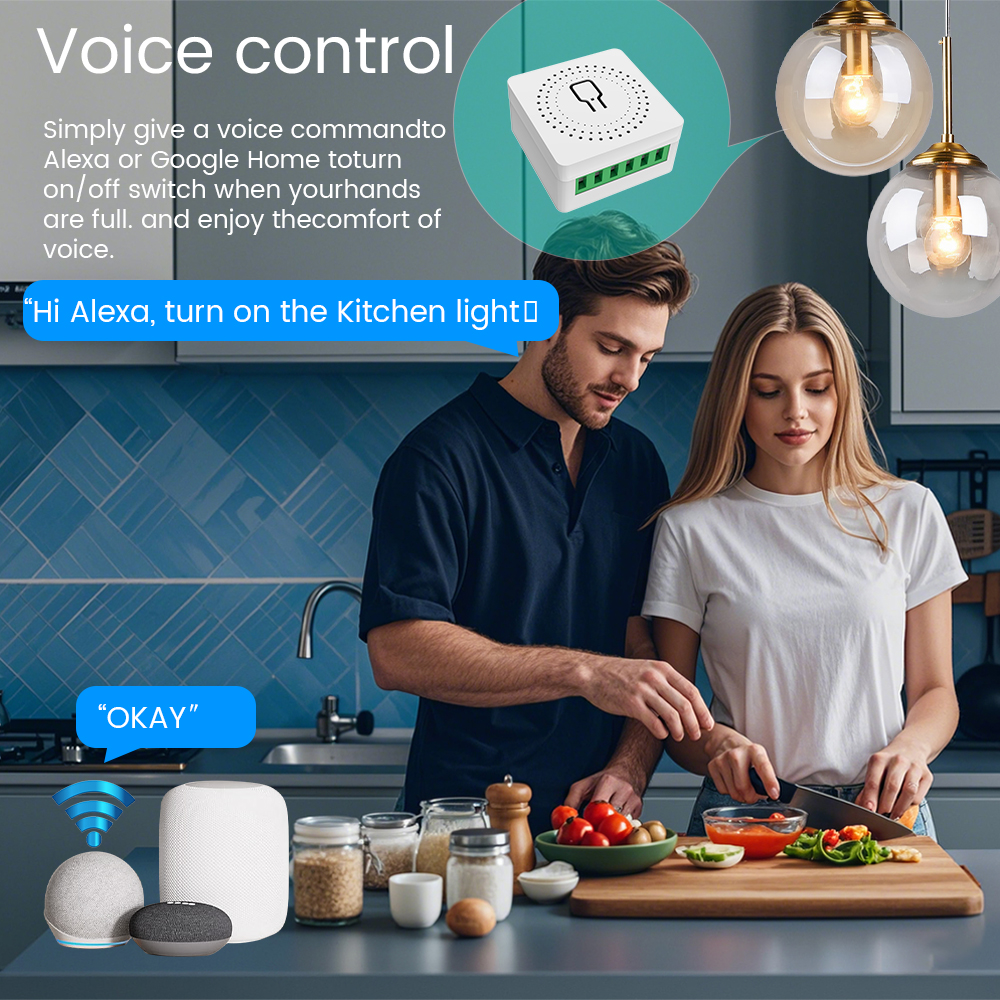 Tuya Smart WiFi Switch For Lig - đánh giá và giá Smart Home Voice Assistant