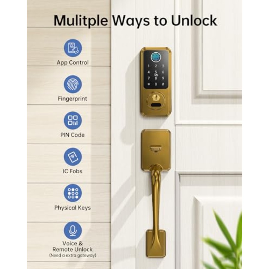 Keyless Entry Door Lock Smart  - đánh giá và giá Airbnb Smart Home