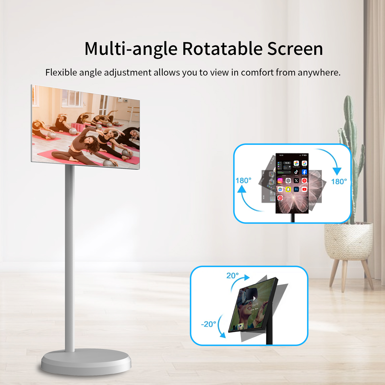 21.5 24 27 32 Inch HD Android  - đánh giá và giá Smart Home Display