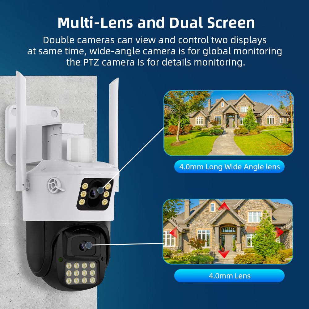 6MP 1296P iCsee APP Dual Lens  - đánh giá và giá Smart Home Windows App