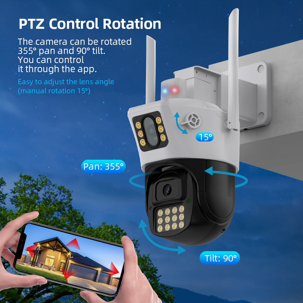 6MP 1296P iCsee APP Dual Lens  - đánh giá và giá Smart Home Windows App