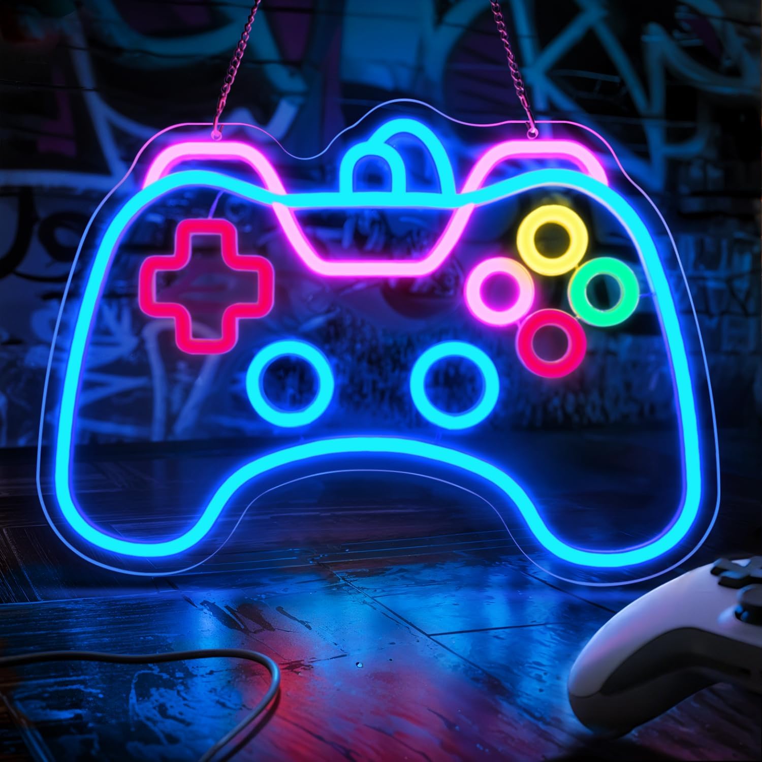 Game Controller Neon Sign for  - đánh giá và giá Smart Home Poster