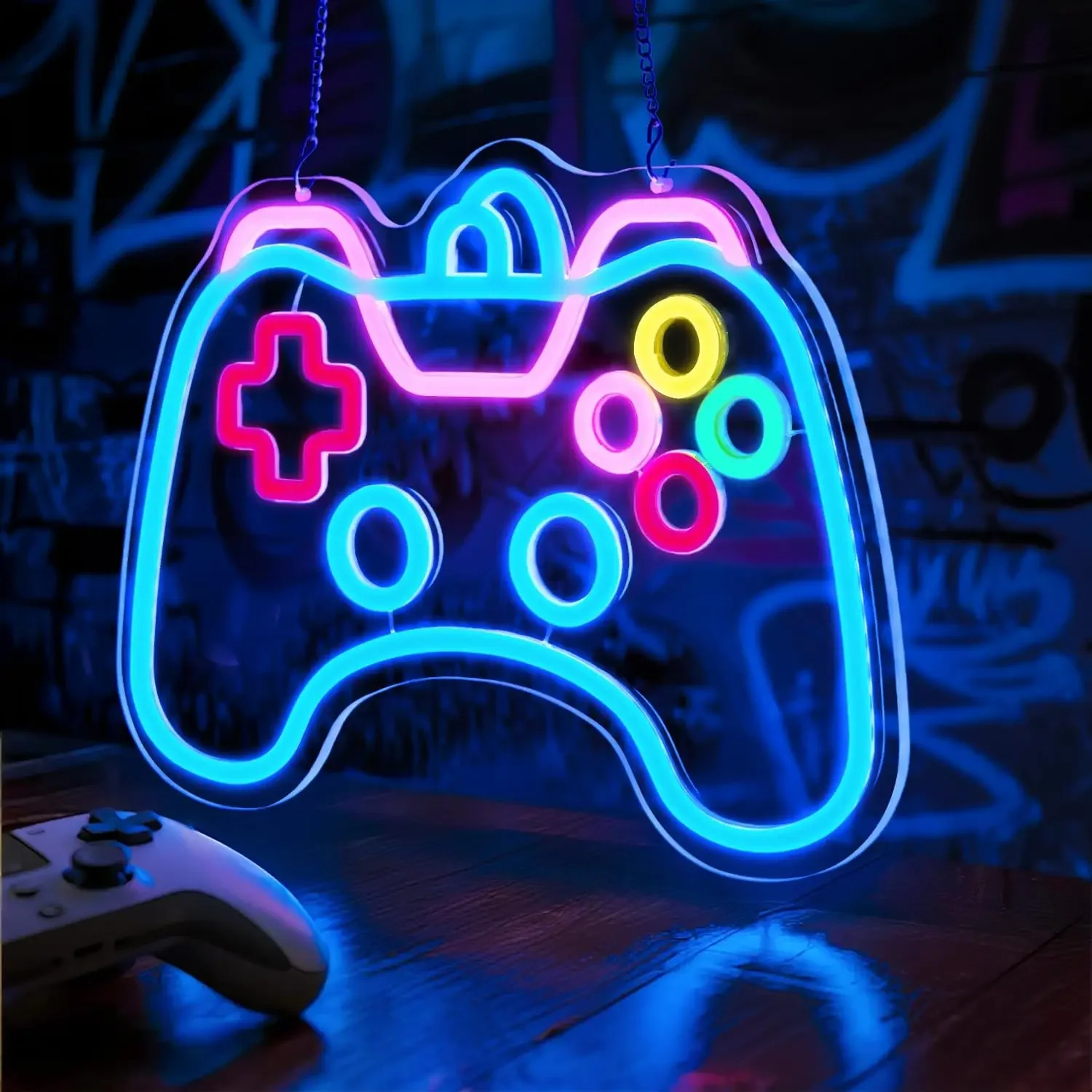 Game Controller Neon Sign for  - đánh giá và giá Smart Home Poster