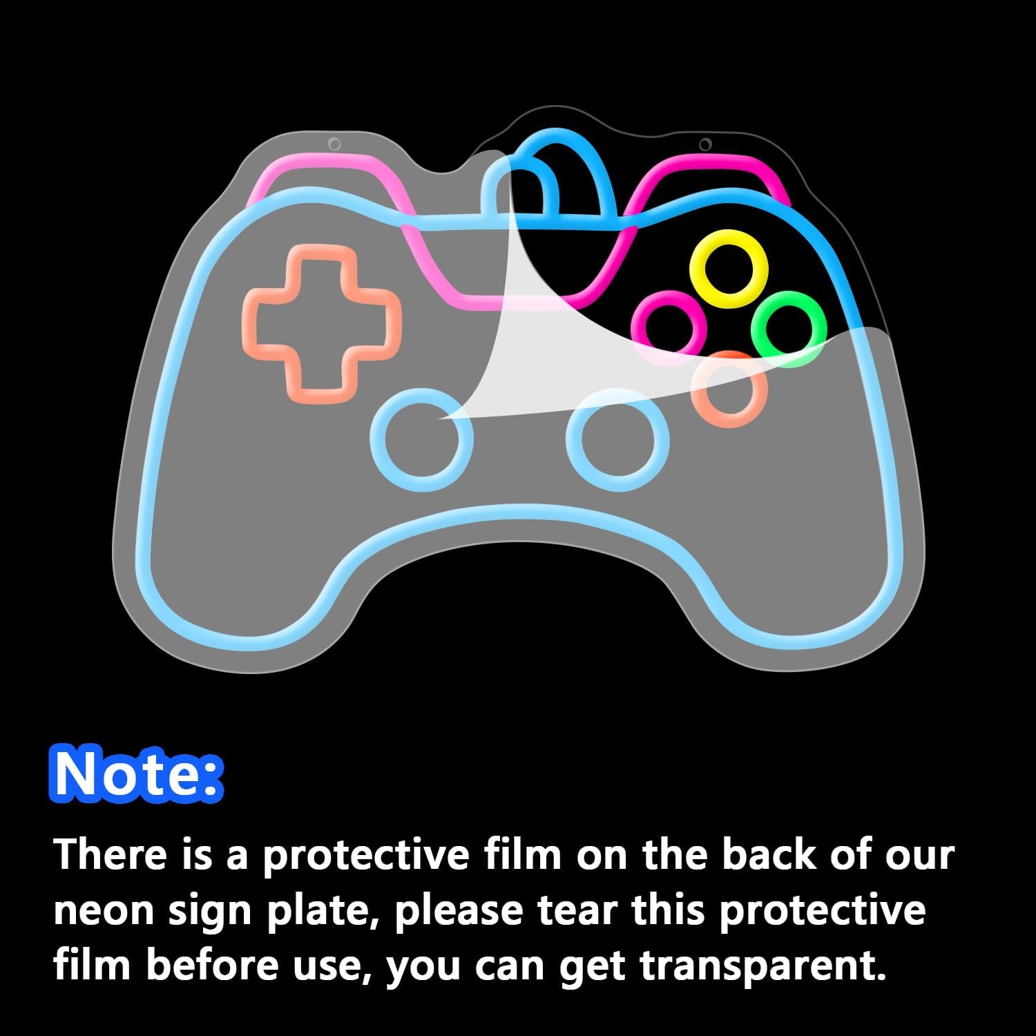 Game Controller Neon Sign for  - đánh giá và giá Smart Home Poster