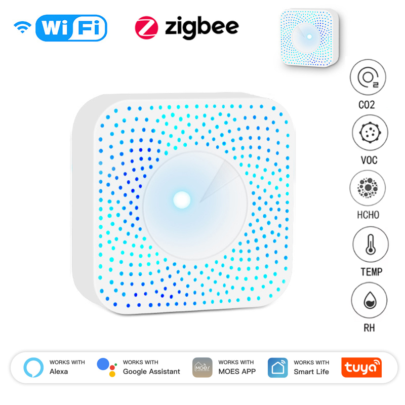 Tuya ZigBee/WiFi Air Quality D - đánh giá và giá Smart Home Box