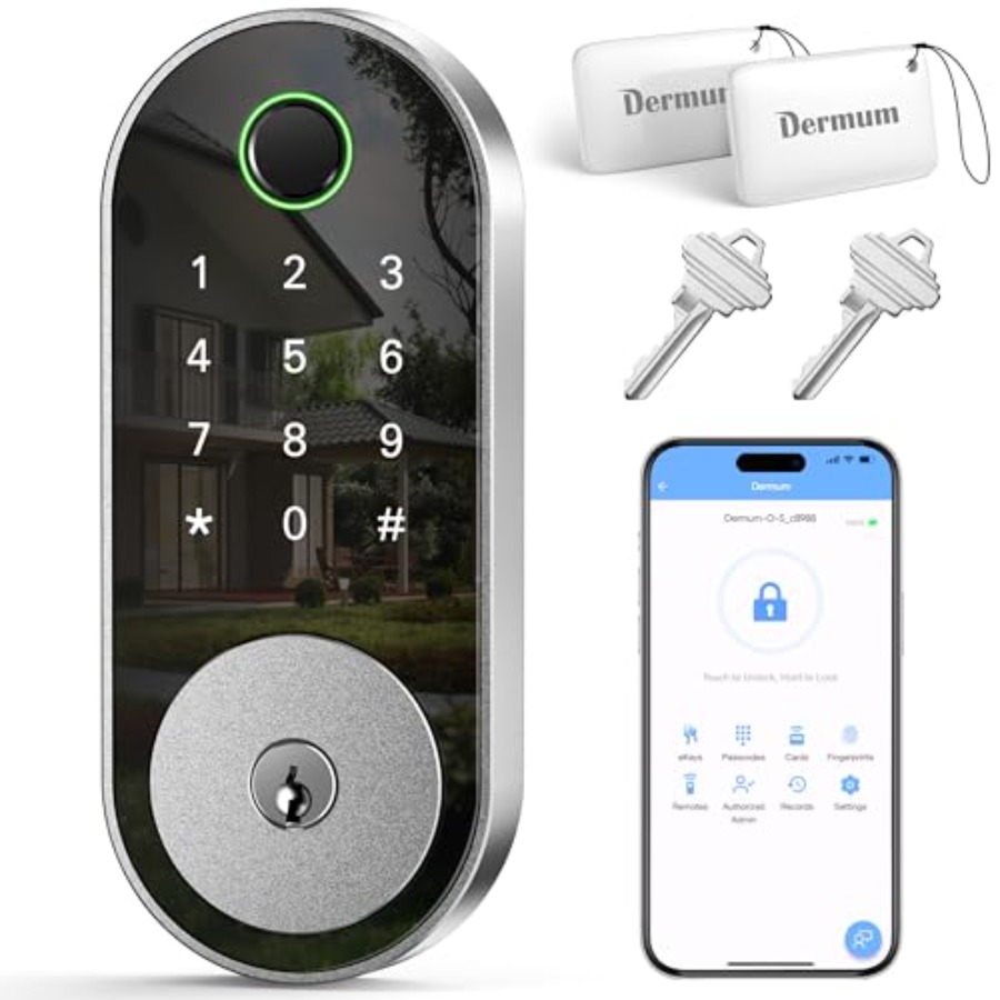 Fingerprint Smart Door Lock Ke - đánh giá và giá Airbnb Smart Home