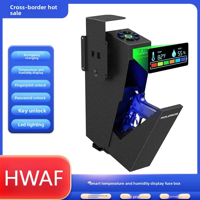 Smart Fingerprint Handgun Safe - đánh giá và giá Smart Home Box