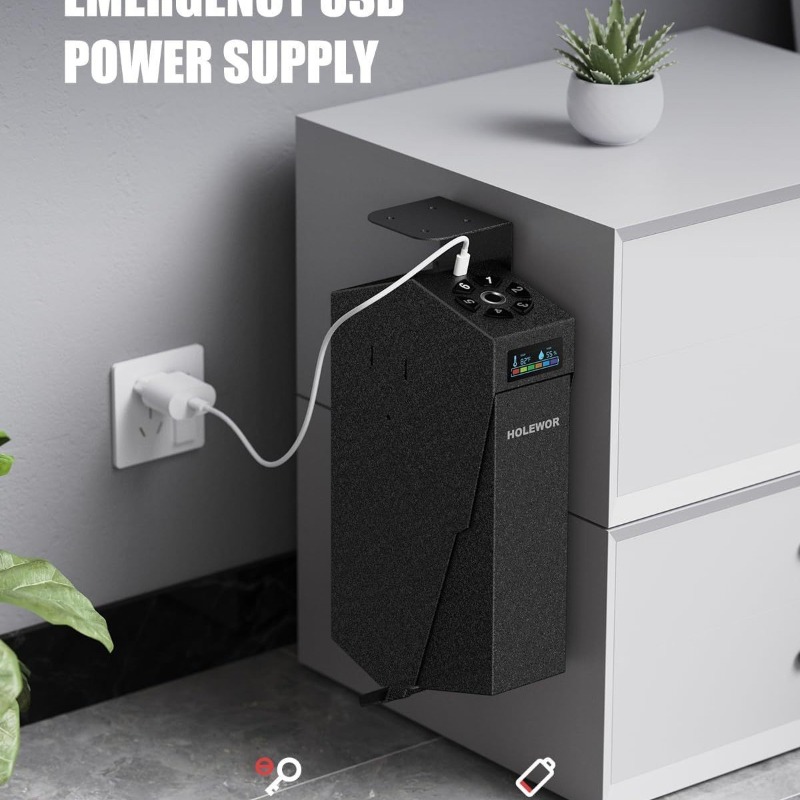 Smart Fingerprint Handgun Safe - đánh giá và giá Smart Home Box