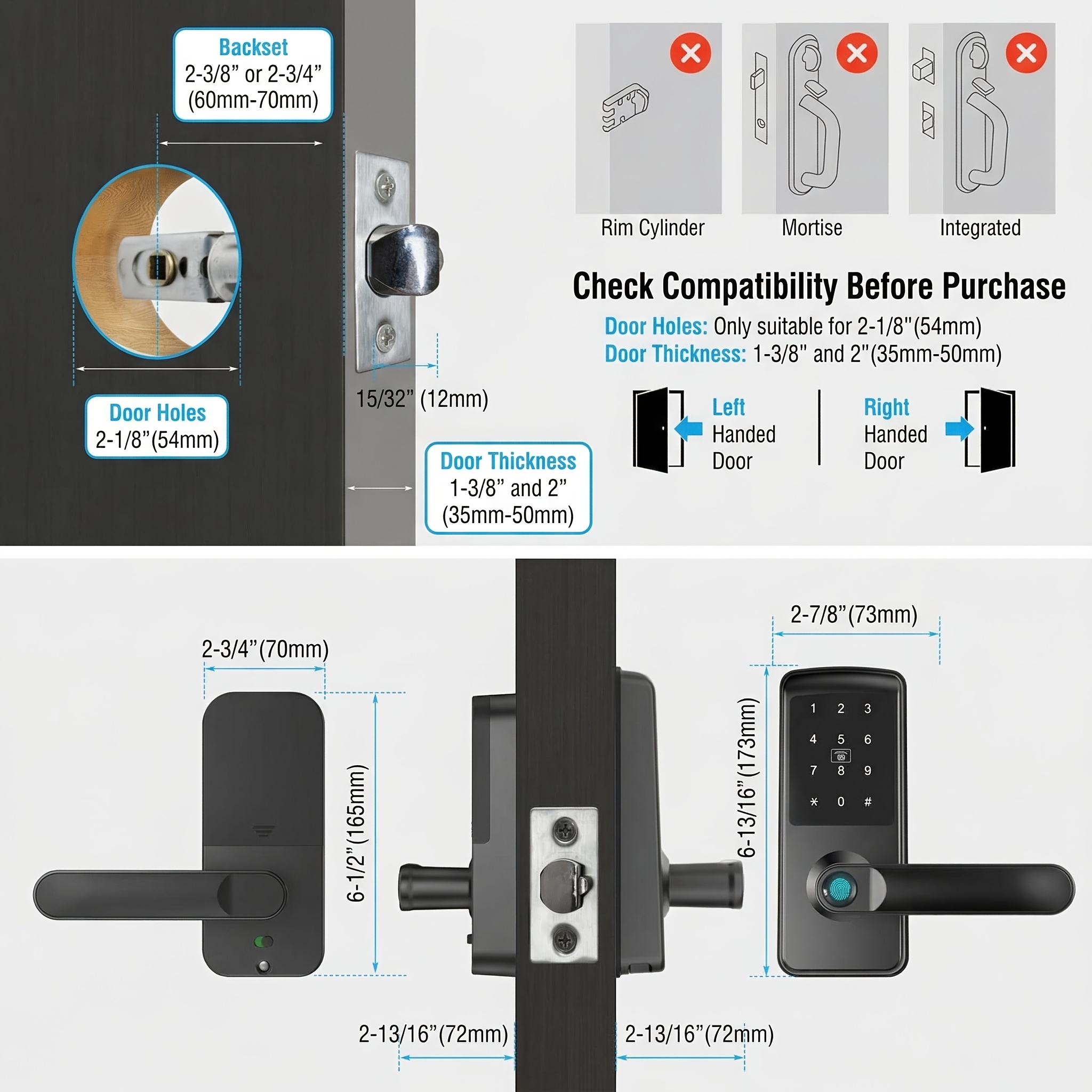 Fingerprint Smart Door Locks ( - đánh giá và giá Airbnb Smart Home