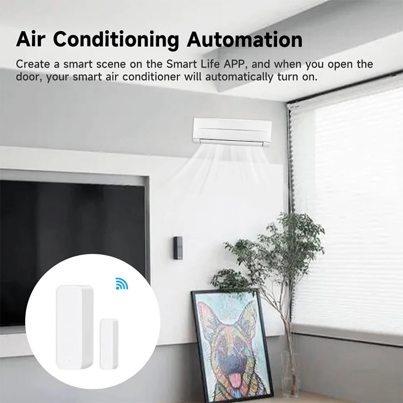 Tuya WiFi Smart Door Sensor Do - đánh giá và giá Smart Home Automation System