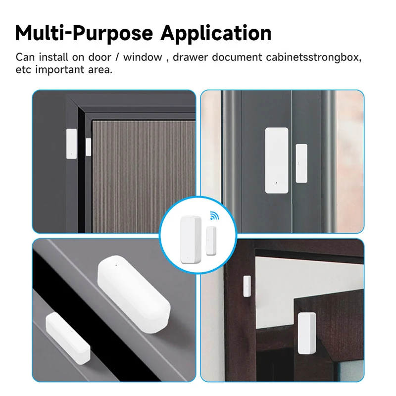 Tuya WiFi Smart Door Sensor Do - đánh giá và giá Smart Home Automation System