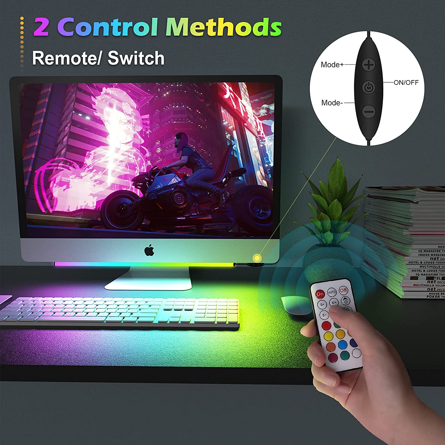 Under Monitor Light Bar RGB Dr - đánh giá và giá Smart Home Poster